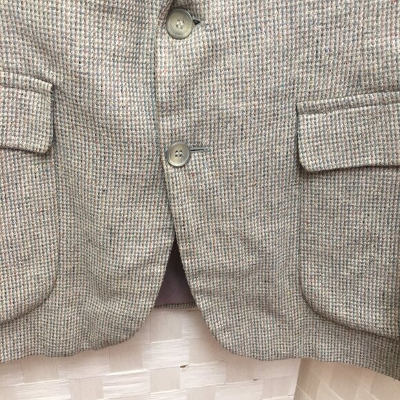 Joe Namath gray tweed sport coat 44R - Picture 4 of 16